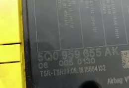 00050130 блок управління airbag (srs) Skoda Superb B8 (3V) 2016