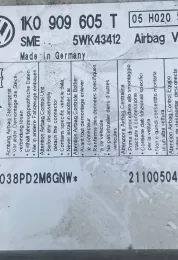 21100504A блок управления AirBag (SRS) Skoda Octavia Mk2 (1Z) 2011