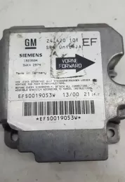 NR1699 блок управления AirBag (SRS) Opel Omega B2 1999