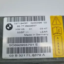 65776929557 блок управління airbag (srs) BMW 7 E65 E66 2002