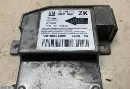 ZKT00874809 блок управління airbag (srs) Opel Meriva A 2005