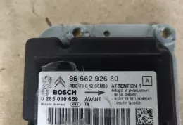 9666292680 блок управління airbag (srs) Peugeot 3008 I 2009