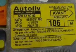 9630551480 блок управління airbag (srs) Peugeot 106 2003