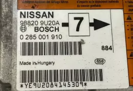 988209U20A блок управління airbag (srs) Nissan Note (E11) 2008