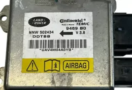 9489B0 блок управління airbag (srs) Land Rover Range Rover Sport L320 2007