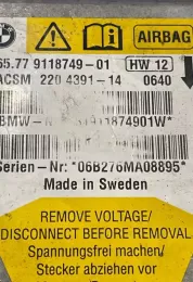06B276MA08895 блок управління airbag (srs) BMW 5 E60 E61 2006