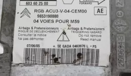 73642002 блок управління airbag (srs) Citroen Berlingo 2007