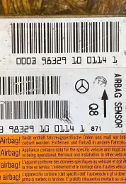 983291D0114 блок управління airbag (srs) Mercedes-Benz S W220 2001