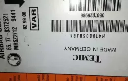 H4T9B05BJB4 блок управління airbag (srs) BMW 3 E46 2003