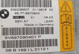 65776970904 блок управління airbag (srs) BMW 7 E65 E66 2006