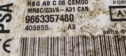 403855 блок управління airbag (srs) Citroen C3 2008