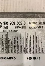 04060903 блок управління airbag (srs) Skoda Octavia Mk2 (1Z) 2006