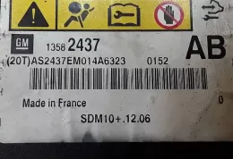 AS2437EM014A6323 блок управління airbag (srs) Opel Astra J 2012