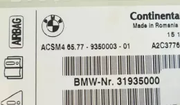15B0950 блок управління airbag (srs) BMW 3 GT F34 2015