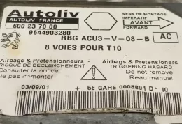 6002370000 блок управления AirBag (SRS) Peugeot 206 2001