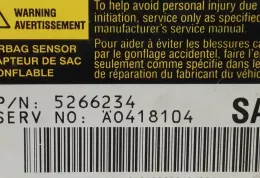 5266234 блок управления AirBag (SRS) Saab 9-5 2007