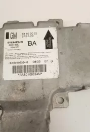 13192022 блок управления AirBag (SRS) Opel Vectra C 2002