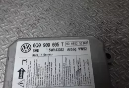 6Q0909605T блок управления AirBag (SRS) Volkswagen Caddy 2006