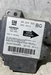 BGS07536583 блок управления AirBag (SRS) Citroen Xsara Picasso 2004