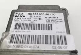 96359338000 блок управления AirBag (SRS) Peugeot 207 2007
