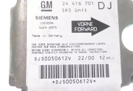 DJS0050612V блок управління airbag (srs) Opel Vectra B 2000