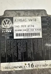 221098110 блок управления AirBag (SRS) Volkswagen PASSAT B7 2011