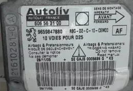 6545JA блок управления AirBag (SRS) Peugeot 407 2006