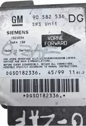 0080182336 блок управления AirBag (SRS) Opel Zafira B 2007
