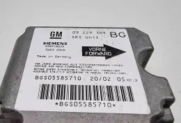 80805585710 блок управління airbag (srs) Opel Zafira A 2002