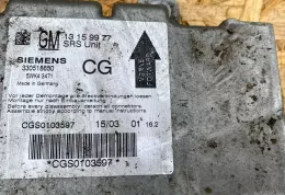 CGS010359 блок управления AirBag (SRS) Opel Signum 2005
