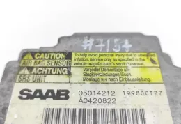 05014212 блок управління airbag (srs) Saab 9-5 1998
