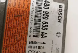 4B0959655AA блок управления AirBag (SRS) Audi A4 S4 B6 8E 8H 2002