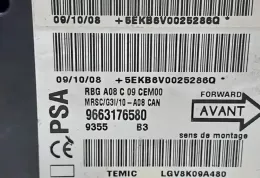 153073 блок управления AirBag (SRS) Peugeot 1007 2005