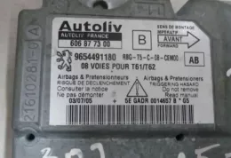 606877300 блок управления AirBag (SRS) Peugeot 307 2005