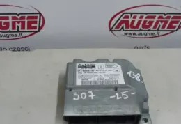 606877300 блок управления AirBag (SRS) Peugeot 307 2005