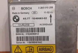 319240083017 блок управління airbag (srs) BMW X5 E70 2007