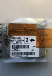 0285001420 блок управління airbag (srs) Nissan Primera 2004