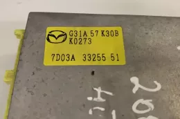 7D03A3325551 блок управління airbag (srs) Mazda 6 2006