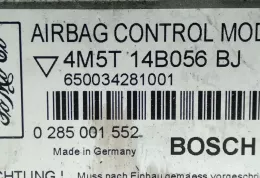 028501552 блок управління airbag (srs) Opel Omega B1 1994