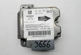 90569340BQ блок управління airbag (srs) Opel Vectra B 2000