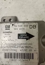 DBS0119536Y блок управления AirBag (SRS) Opel Meriva A 2009