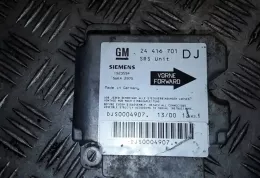 DJSOOO4907 блок управління airbag (srs) Opel Vectra B 1999