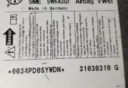 31030310G блок управління airbag (srs) Skoda Roomster (5J) 2008