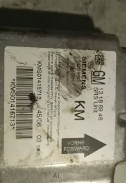 KMS01415713 блок управления AirBag (SRS) Opel Vectra C 2003