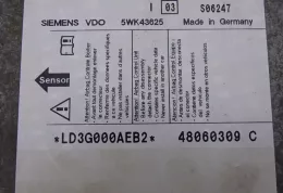 587750012 блок управления AirBag (SRS) LDV Maxus 2007