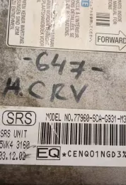 CEQQ01NGD3X блок управління airbag (srs) Honda CR-V 2004