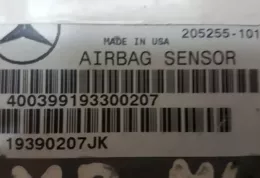 400399193300207 блок управління airbag (srs) Mercedes-Benz ML W163 2001