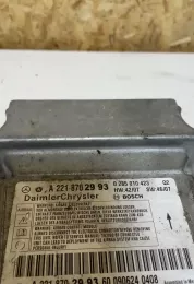 2218702993 блок управления AirBag (SRS) Mercedes-Benz S W221 2007