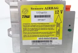 39102702660012JG блок управління airbag (srs) Fiat Croma 2006
