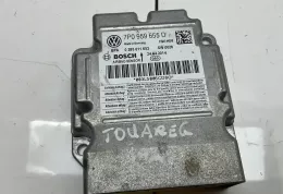 7P0959655D блок управління airbag (srs) Volkswagen Touareg II 2014